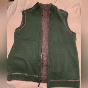 Banana Republic reversible vest large